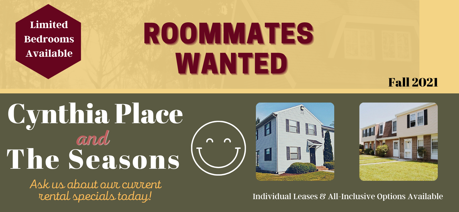 Salisbury Student Housing, College Rentals / Salisbury Housing